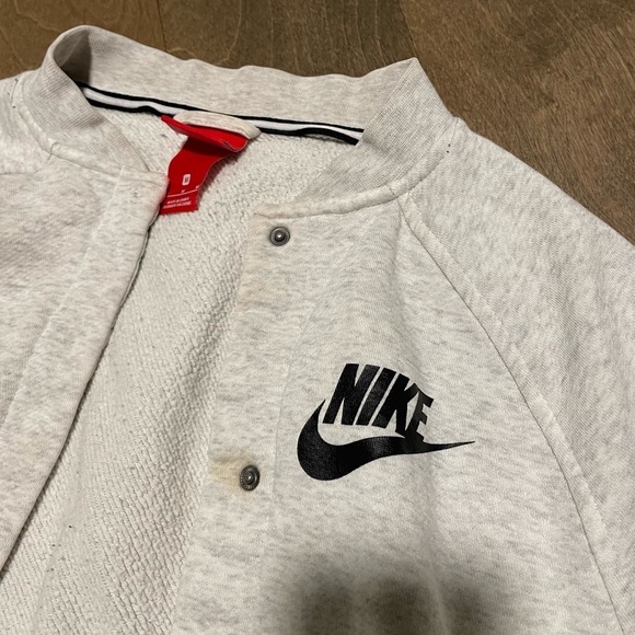 Grey Nike Bomber Jacket size M - Picture 3 of 6